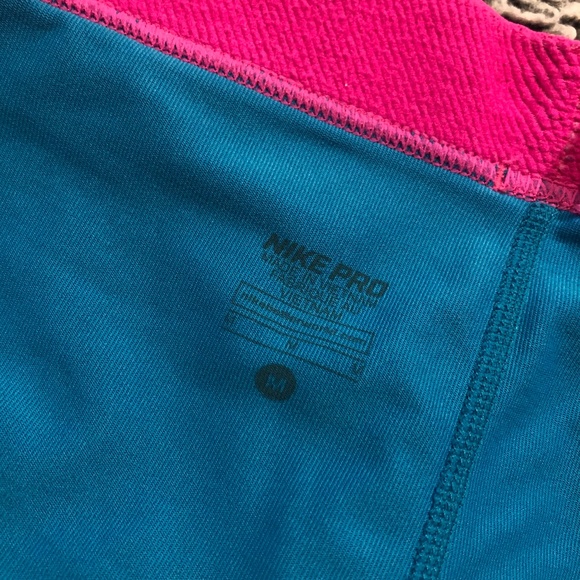 Nike Neon Blue Youth Spandex w/ Neon Pink Band - Picture 2 of 2